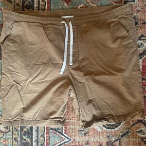 Goodfellow & Co Men's Brown Flat Front Shorts